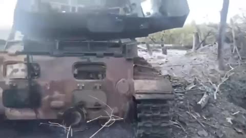 A Destroyed Russian Heavy Gun Up Close