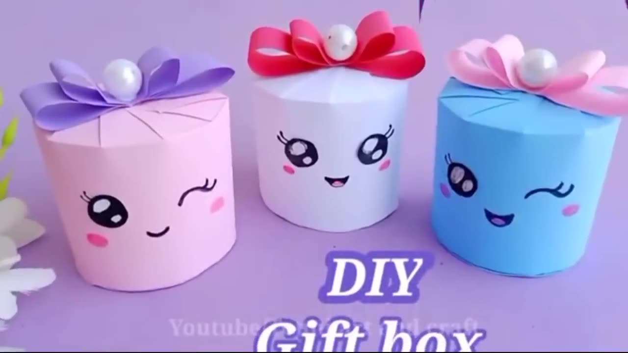 EASY CRAFT IDEAS __ School Craft Idea __ DIY Origami Craft __ School hacks __ Paper mini gift idea