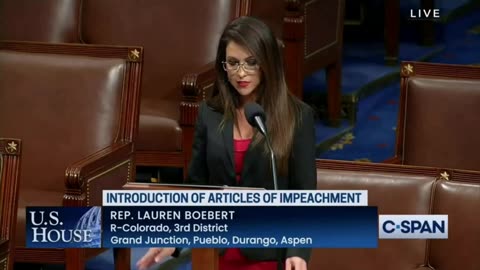 Lauren Boebert Turns Up the Heat - Will Force Biden Impeachment Vote