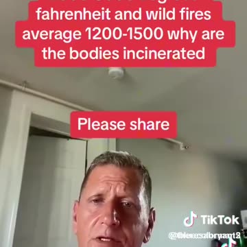 Funeral homeowner and licensed funeral director asked how hot was the maui fires