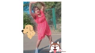 What kind a dance this cat and dog laughing