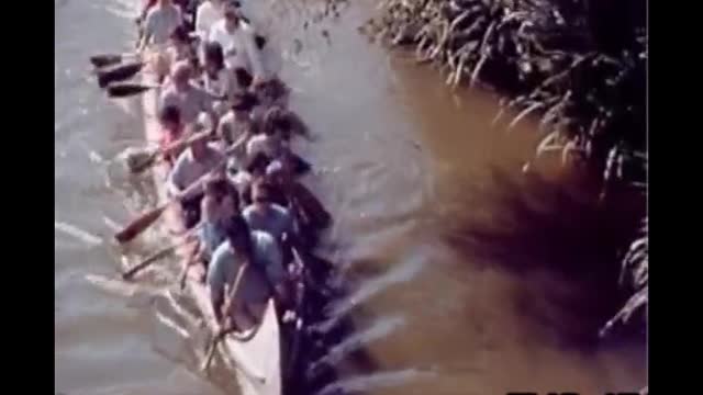 Indian War Canoes--Disneyland History--1950's--TMS-471