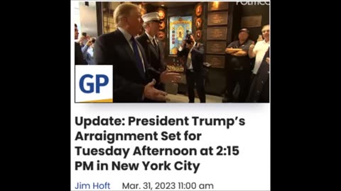 Trump's arraignment day is Tuesday in corrupt NY