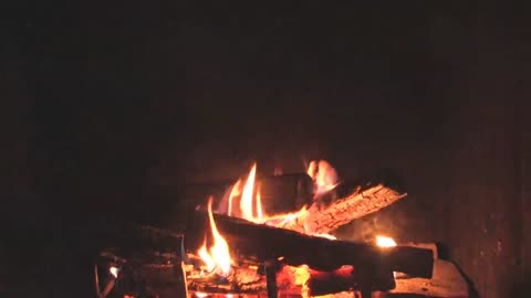 #1. Fireplace | Most relaxing Crackling Fire sounds. Meditation.