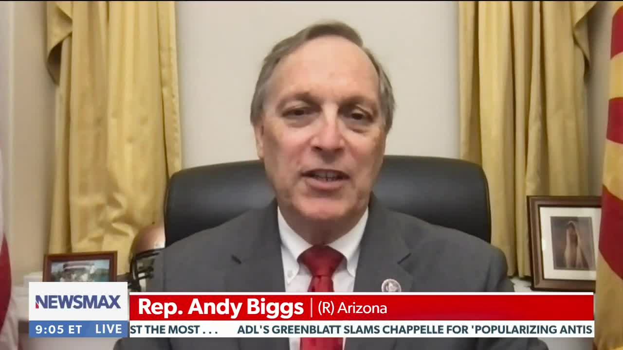 Rep. Andy Biggs Discusses Challenging Rep. Kevin McCarthy for House Speaker