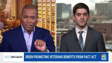 Biden Holds Town Hall With Veterans On PACT Act In Delaware