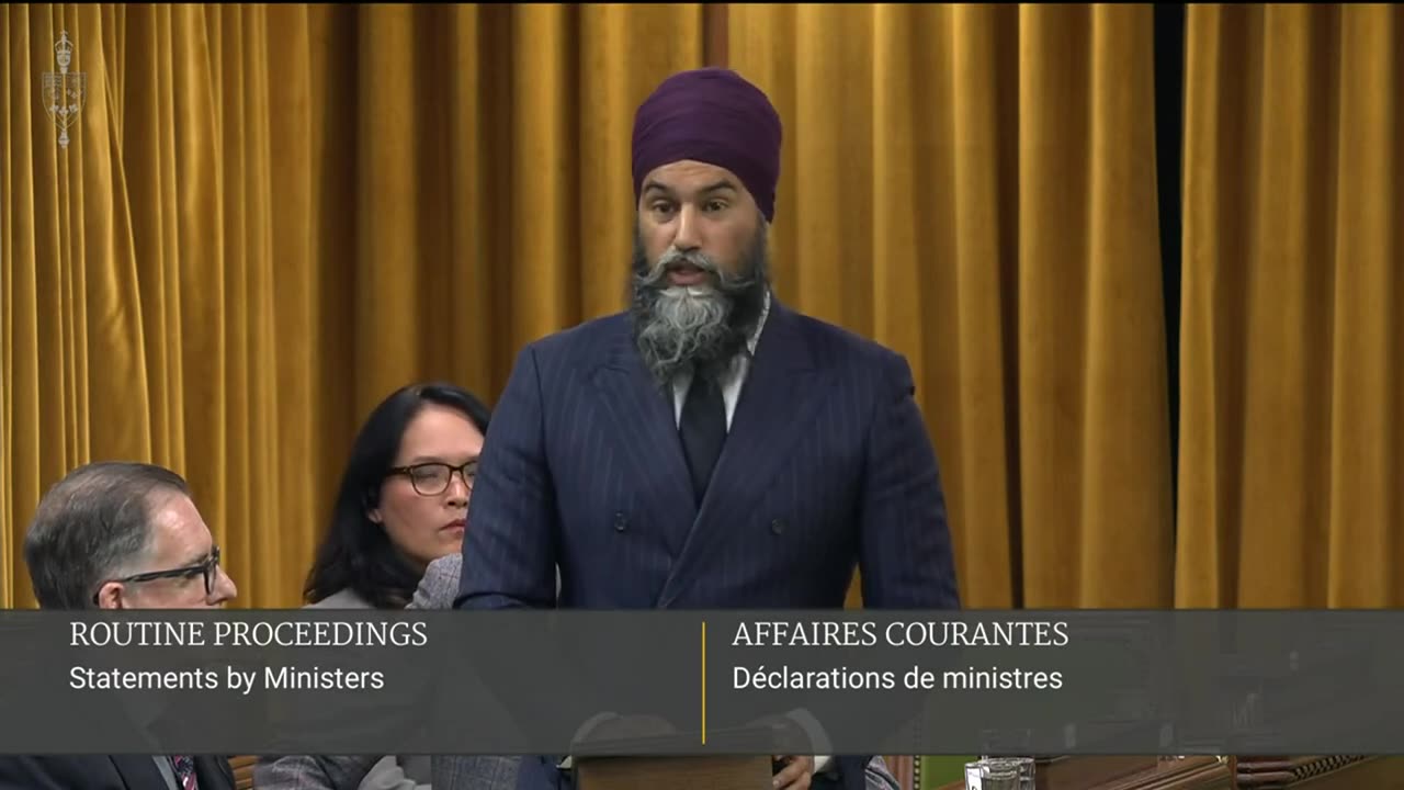 Canada's jagmeet Singh Blasts Mohdi Government over allegations India agent killed sikh leader in Bc