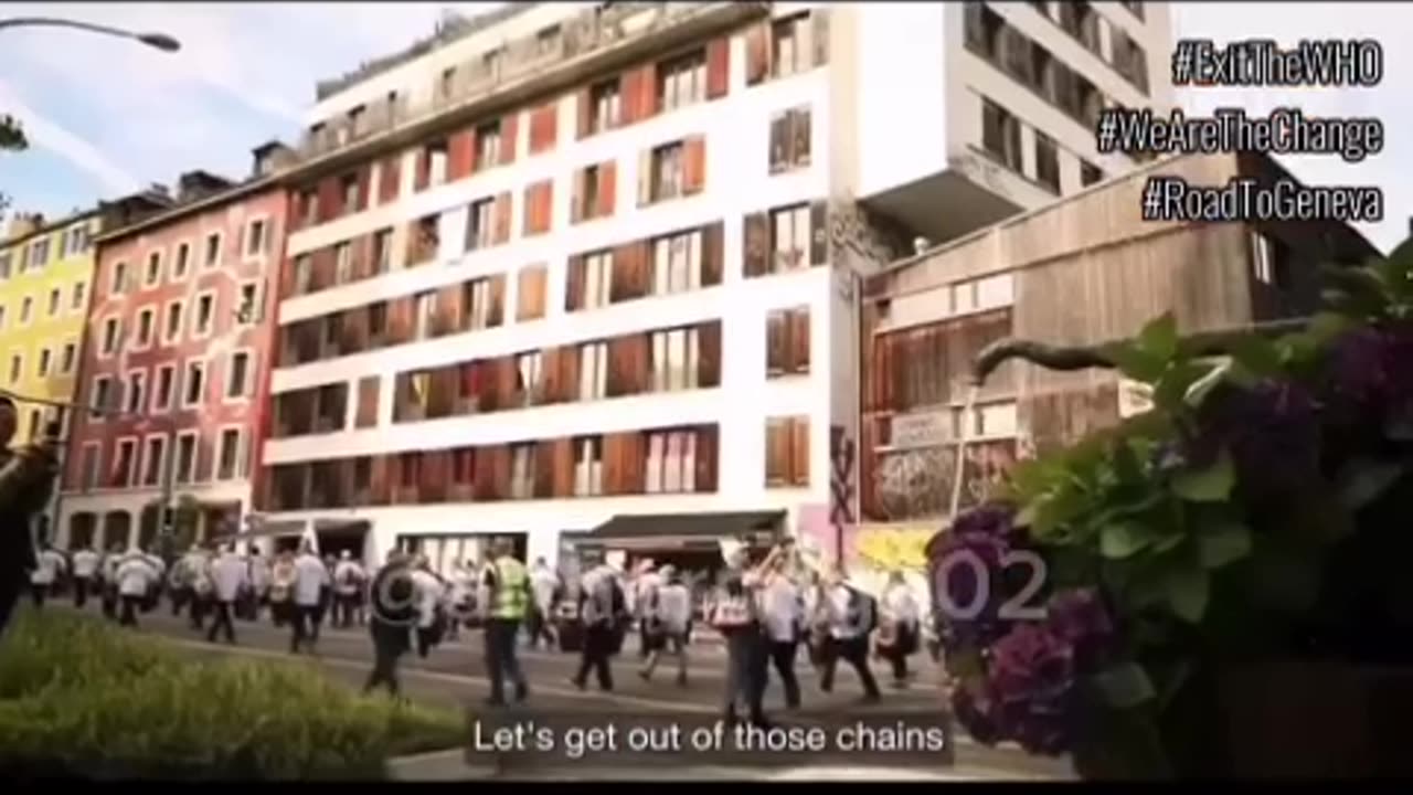 Protestos contra tirania Pandêmica e OMS