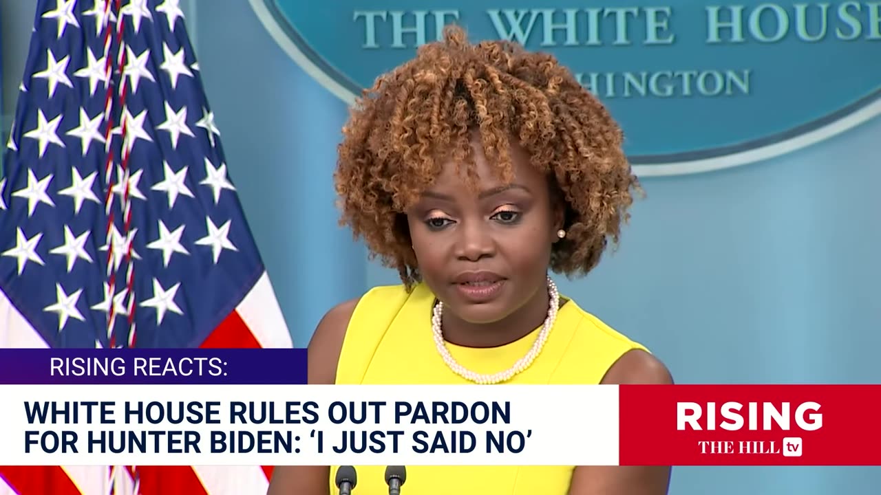 Karine Jean-Pierre SNAPS At Reporter Asking About Hunter Biden: 'I Just Said NO'