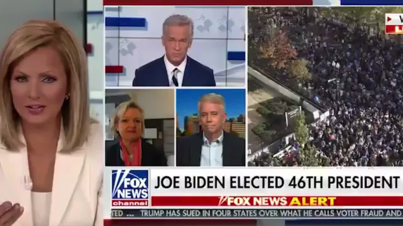 Flashback to November 9th, 2020 when Fox News host Sandra Smith forgets on-air how elections work.