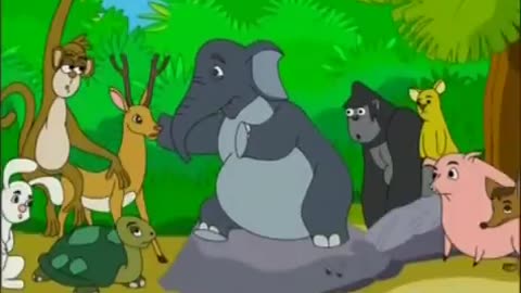 The Lion and the Rabbit | Grandpa Stories | English Moral Stories For Kids