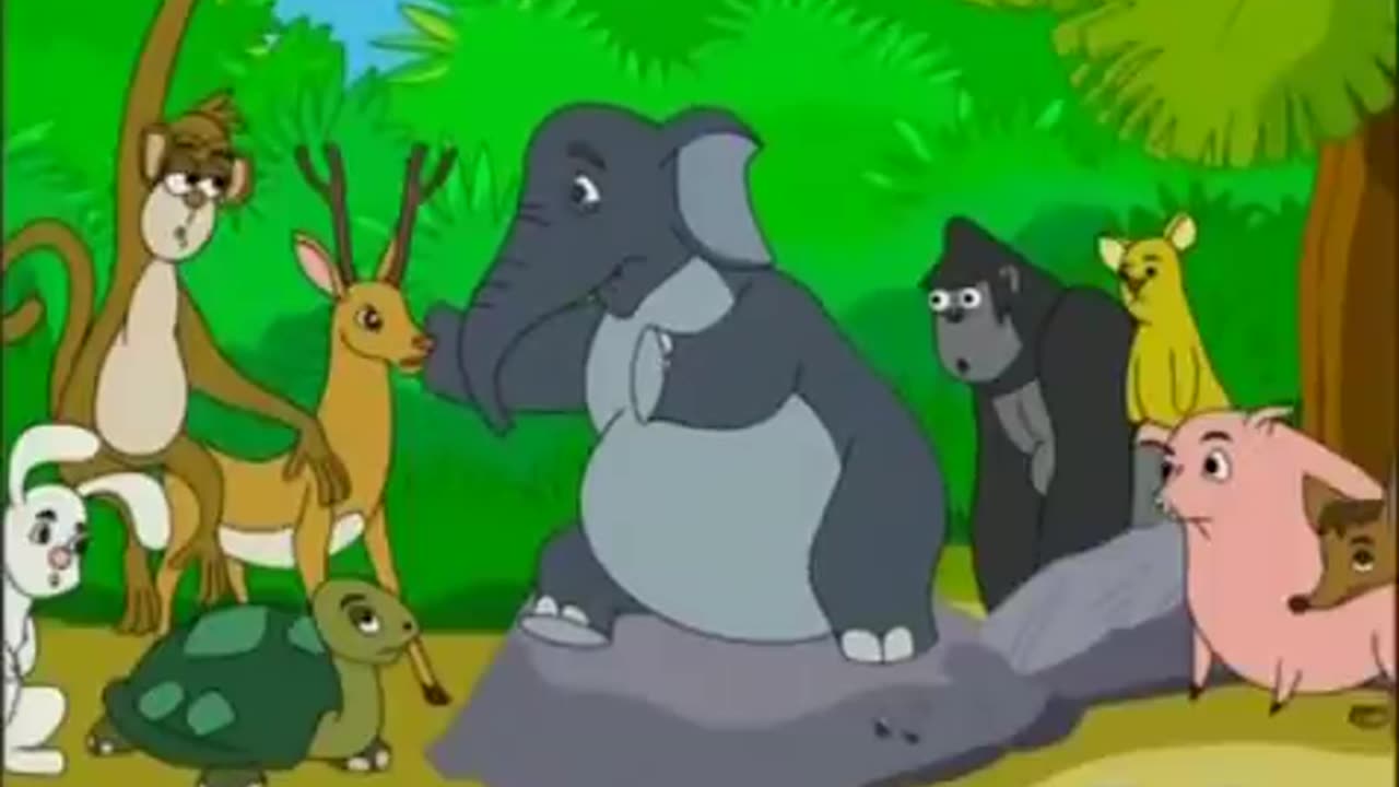 The Lion and the Rabbit | Grandpa Stories | English Moral Stories For Kids