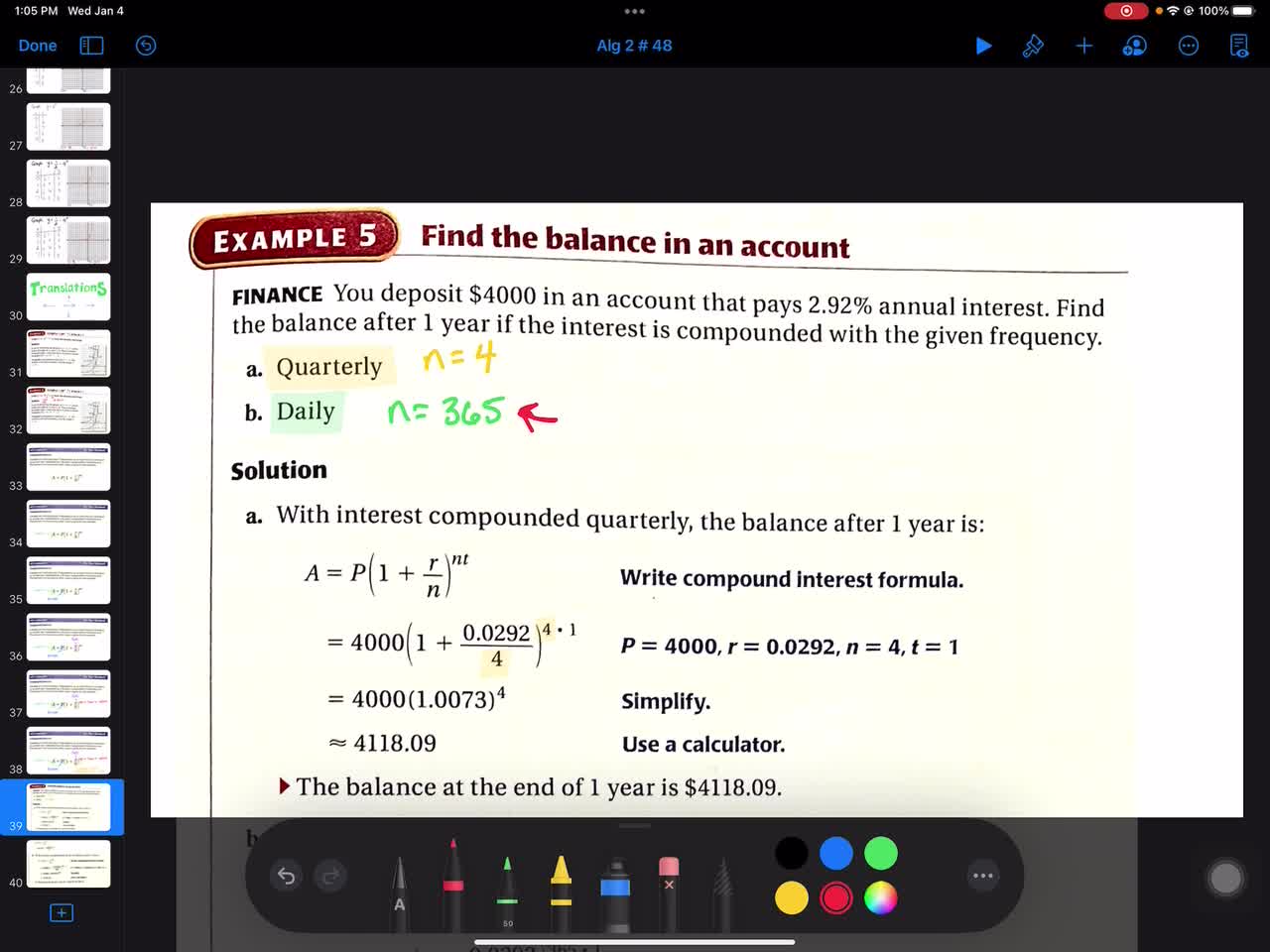 048b Algebra 2