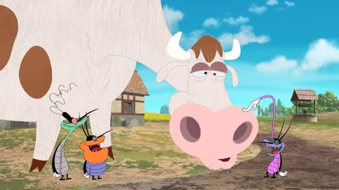 Oggy and the Cockroaches - Farmer for a Day (S04E42) Full Episode in HD720p