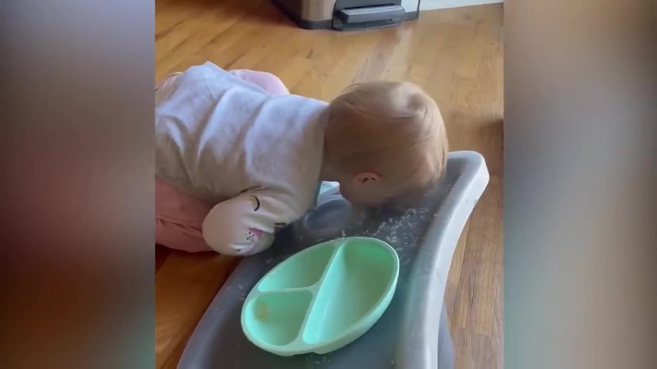 Try Not To Laugh: Funny Baby Doing House Work | Cute Baby Videos