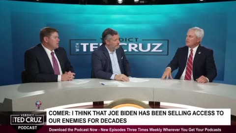 Couple interesting notes from James Comer on Ted Cruz’s podcast: