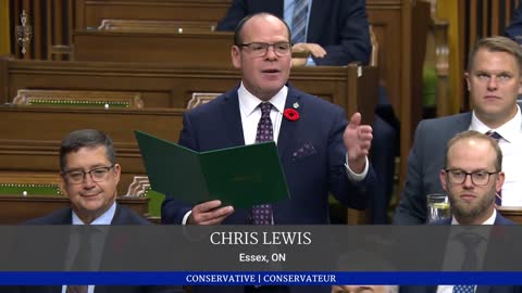 Chris Lewis to Justin Trudeau - Stop Raising Taxes!
