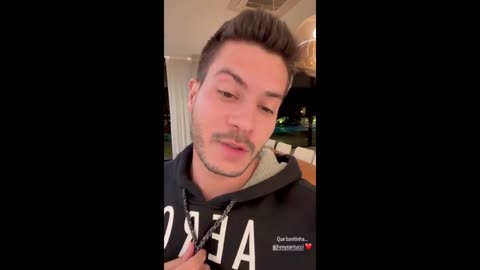 STORIES DO CAMPEÃO DO BBB22 ARTHUR AGUIAR 27/05/2024