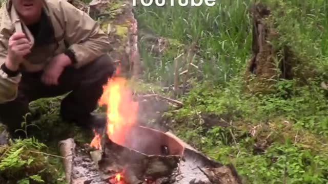 This Hack Could Save Your Life 🔥 Fire With Empty Lighter Survival Tip You Should Know - #Shorts