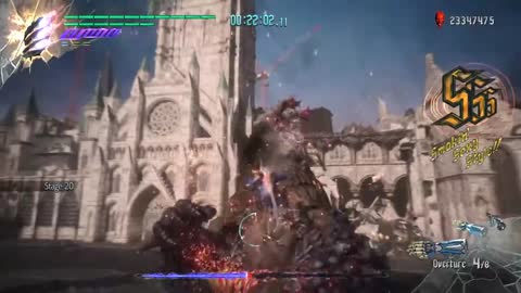 DMC 5 - Nero vs Goliath but with Style