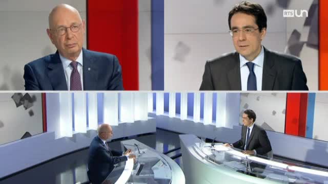 Klaus Schwab à la RTS en 2016
