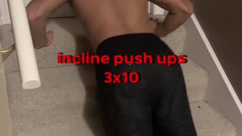 Beginner calisthenics push up routine