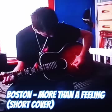 Boston more than a feeling guitar fail!