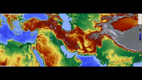 World Elevation Map