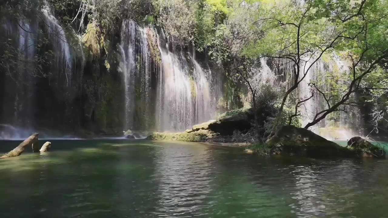 calm and cool natural scenery for relaxation