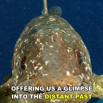 Coelacanth _ The Living Fossil