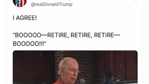 45+ retruthing the Mitch video 🤣🤣