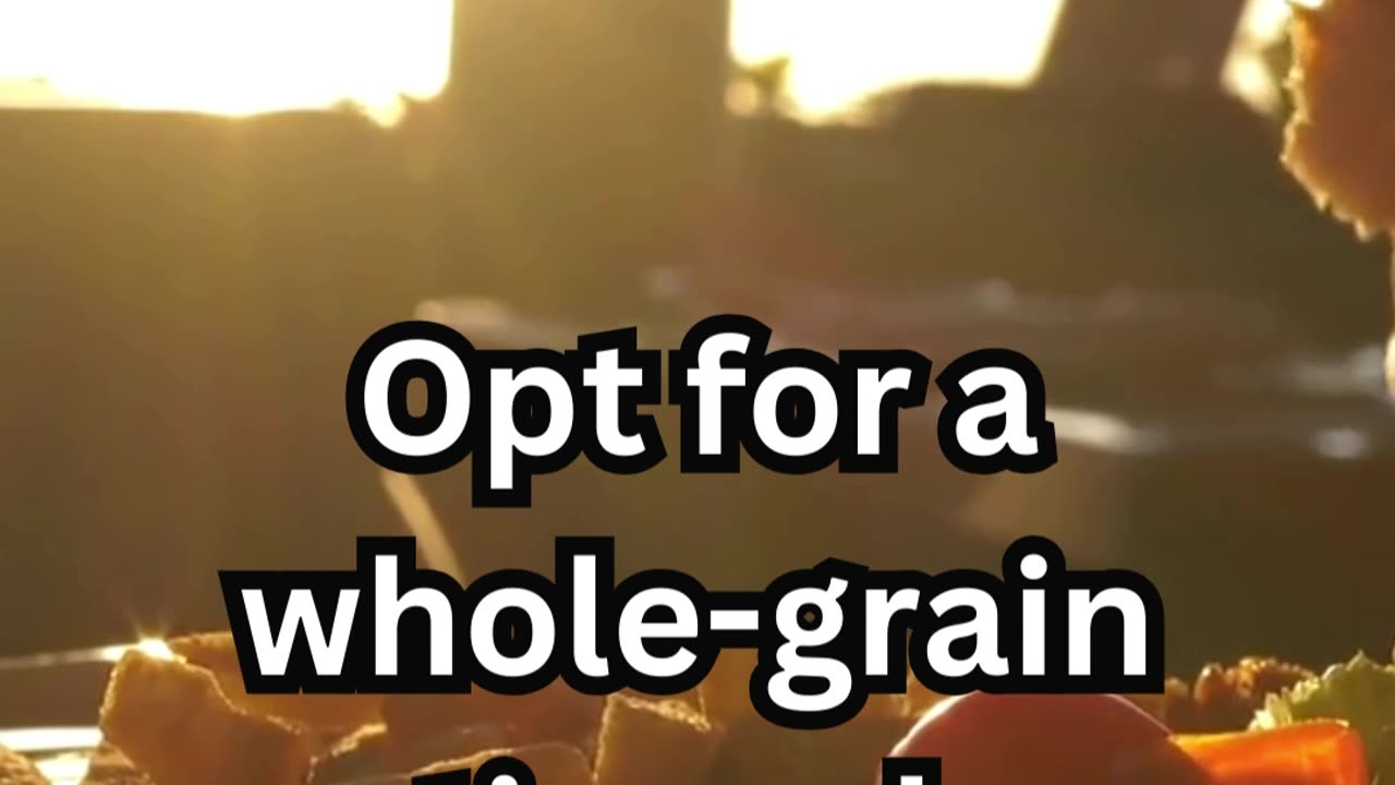 Enjoy the benefits of whole grains. #WholeGrains #HealthyDining