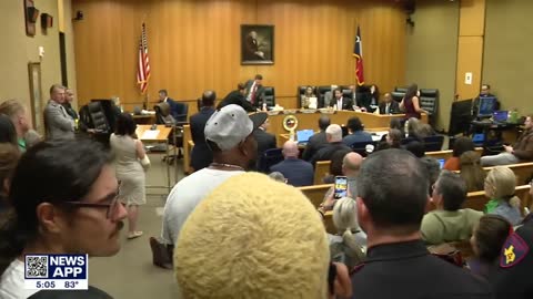 Harris County Judge Lina Hidalgo booed by law enforcement during Commissioners Court meeting