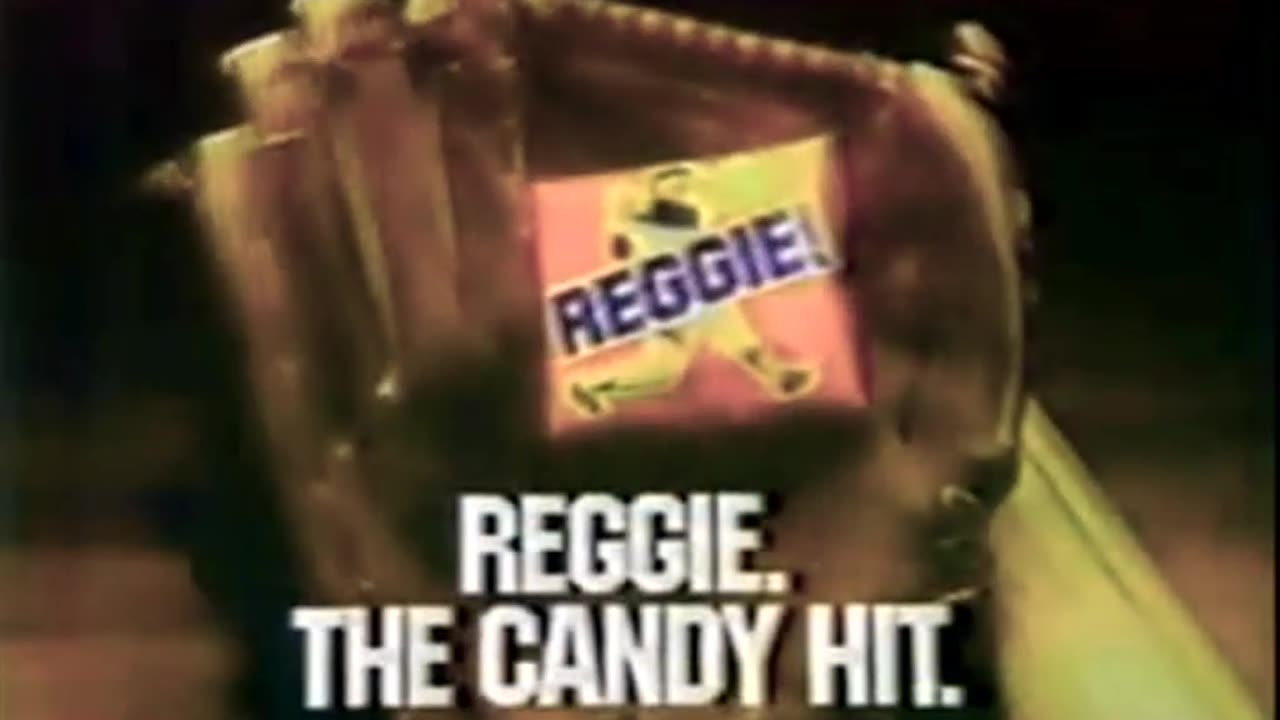 "Reggie" Candy Bar TV Commercial 1978 - Reggie Jackson, Yankees - 70's 70s 80's 80s Classic MLB