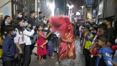 Sawal Bahal #lakhe #dance