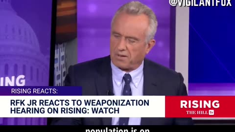 RFK Jr. unloaded on the truth about Ivermectin to The Hill