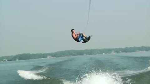 Wakeboard video of Austin hair