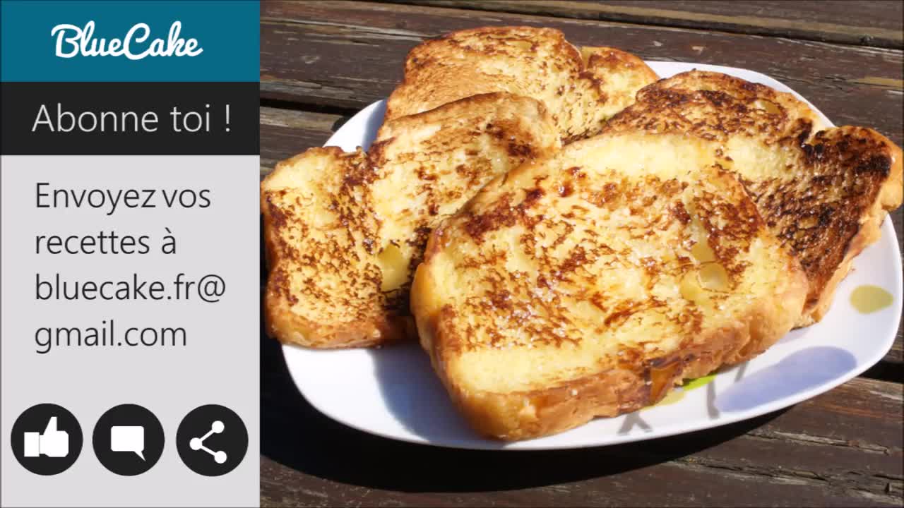 Recette du pain perdu facile et rapide