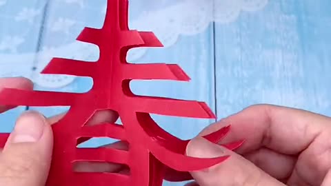 Winter Wonderland: DIY Paper Christmas Tree