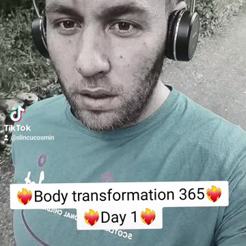 Body transformation 365 Day 1
