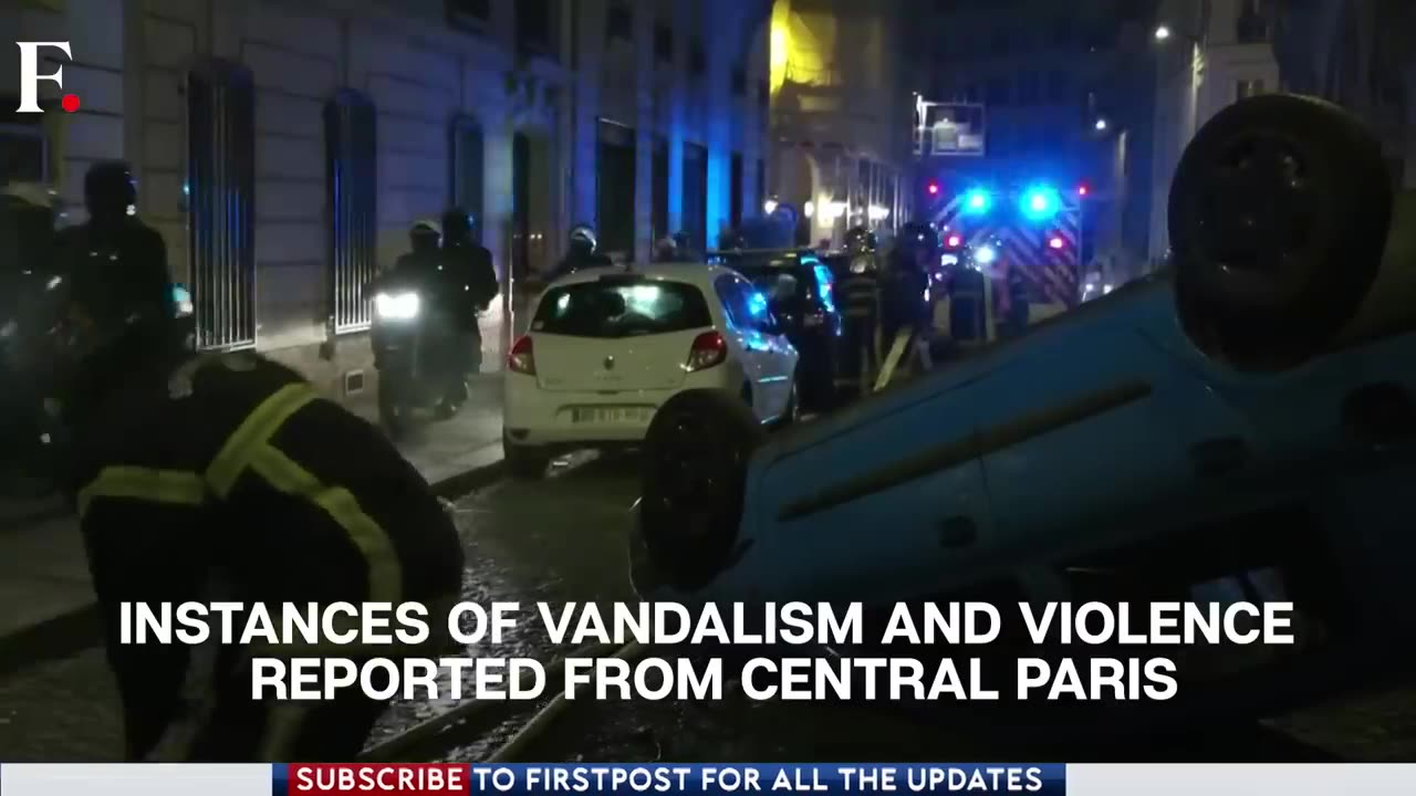 France Witnesses Sporadic Violence, But Calmer Fifth Night after Family Buries Teenager