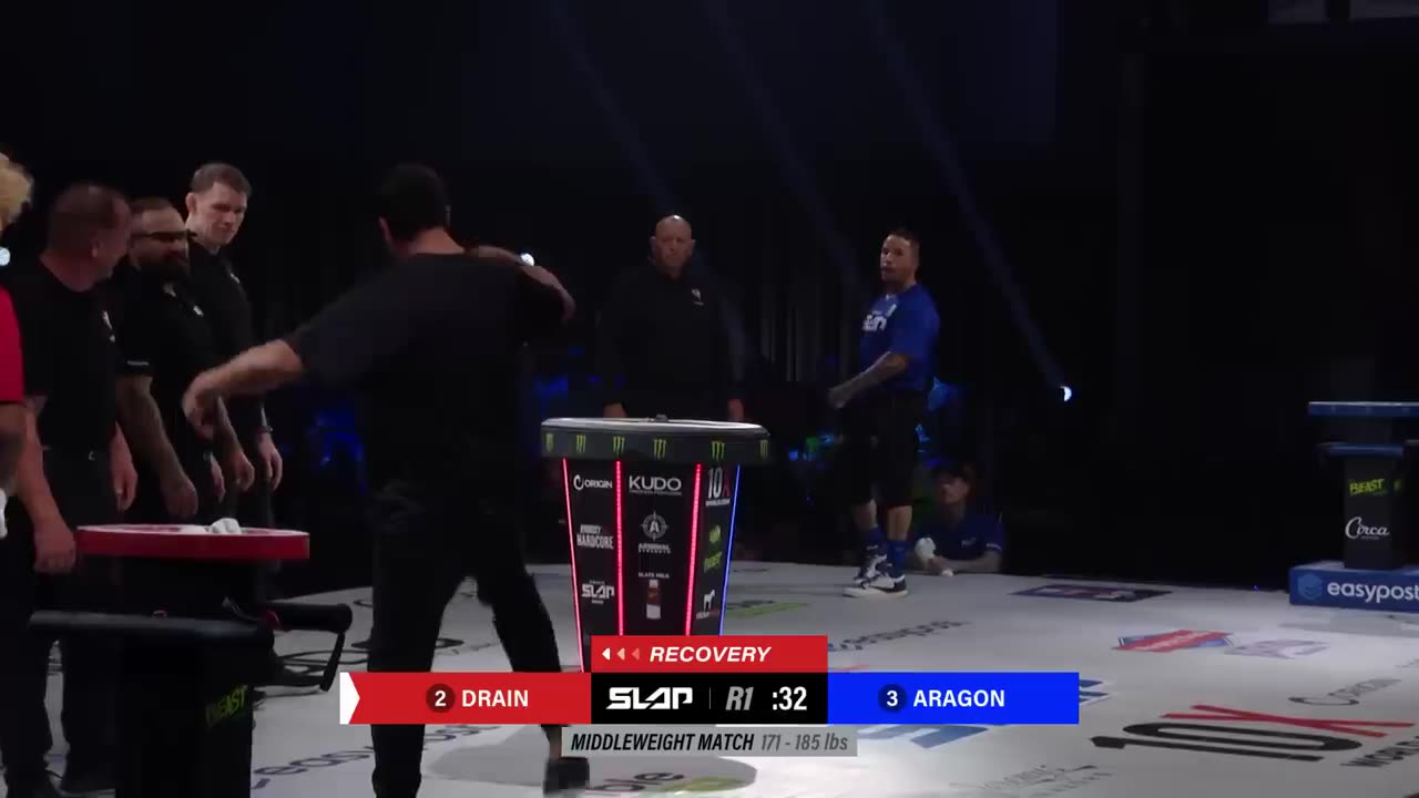 Wesley Drain vs Travis Aragon _ Power Slap 5 Full Match