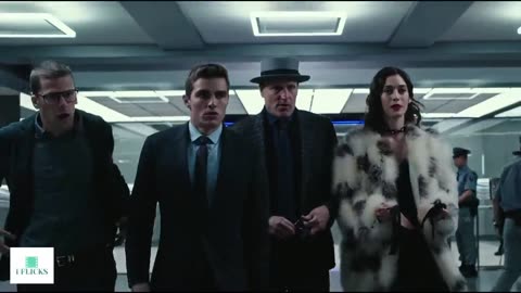 Now you see me 2 card throw scene HD