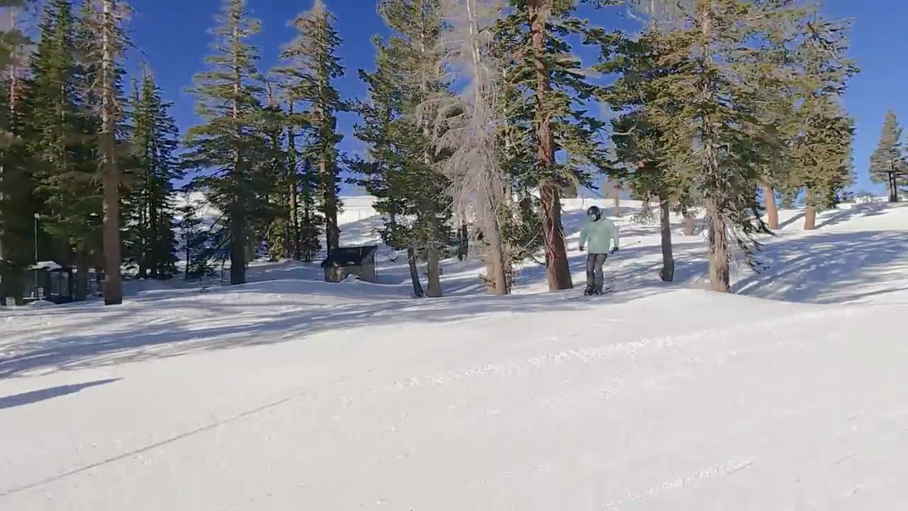 Skiing The STEEPEST Runs At Palisades Tahoe