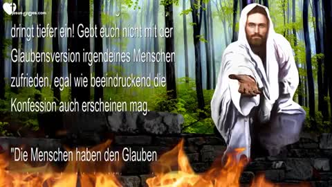 Schiebt die Traditionen der Konfessionen beiseite & Sucht Meine Wahrheit ❤️ Liebesbrief von Jesus