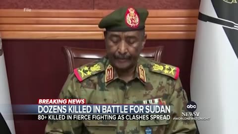 Battle in sudan