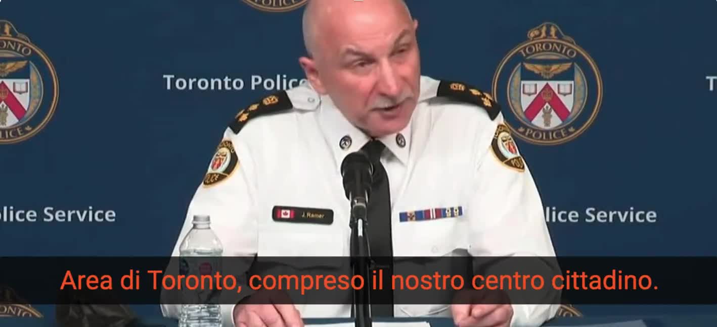 TORONTO: Comunicato ufficiale - Forze di polizia si uniscono al Convoy