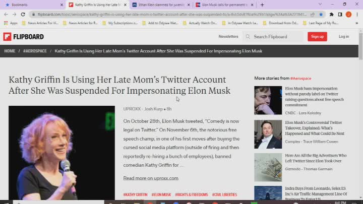 Chaos News Special Kathy Griffin and Ethan Klein Banned From Twitter Edition