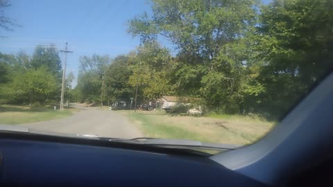 Driving Around Paris Texas West Side
