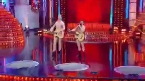 zelensky naked with guitar
